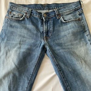 7 For All Mankind Cutoff Bermuda Shorts